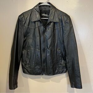Wilson's black leather jacket Men’s Size 42 (Large)